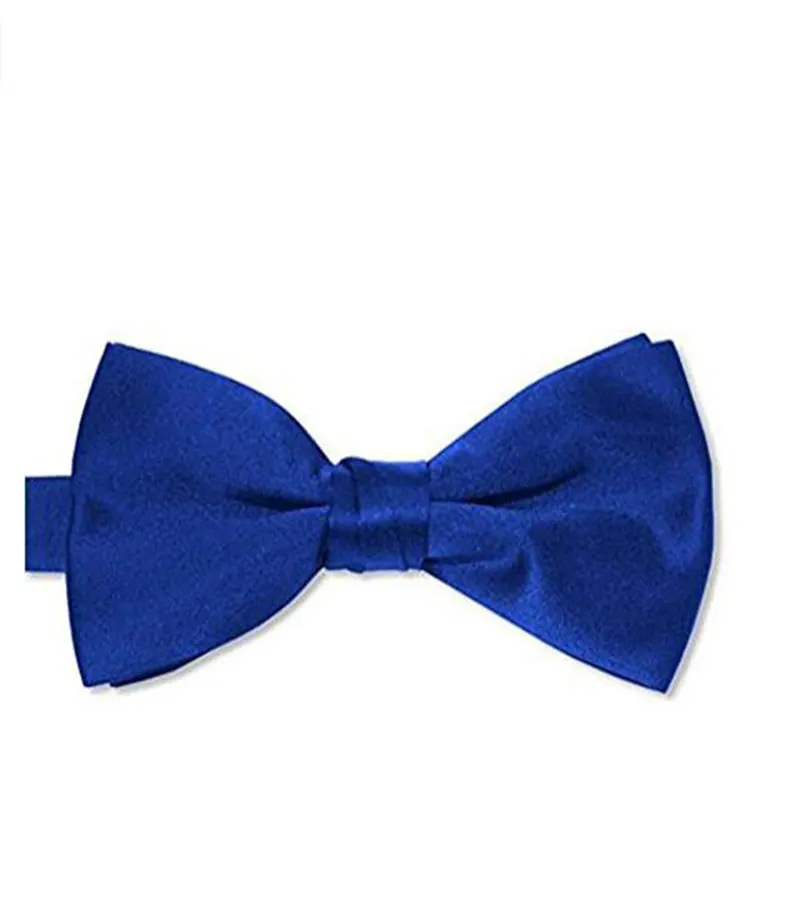 Мужской сатиновый галстук бабочка предварительно Завязывающийся для смокинга