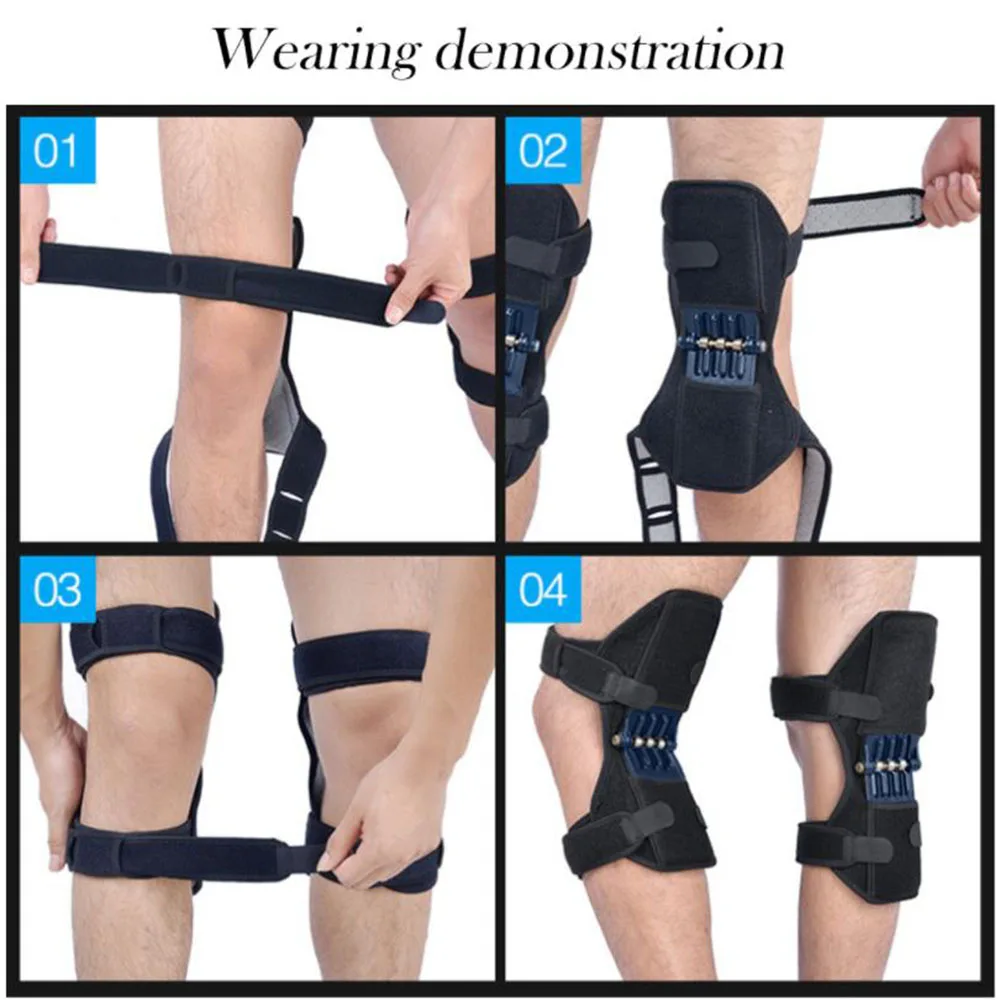 1 пара поддерживающих наколенников наколенники стабилизатор питания