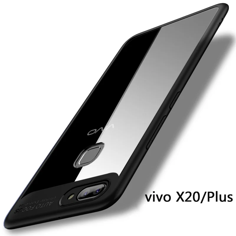 YeeSite ультра тонкий чехол для телефона Vivo X20 Прозрачный из мягкого силикона ТПУ с
