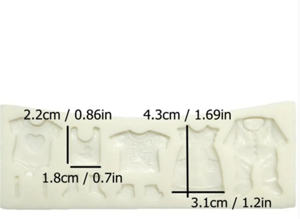 Деликатная Сахарная паста помадка форма для торта кексы формы 3D детская одежда