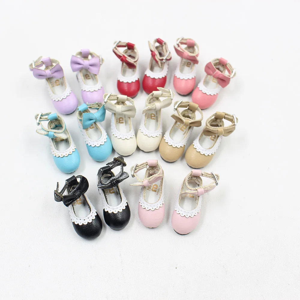 Обувь с большим кружевным бантом; подходит для blyth JerryB MMK Azone