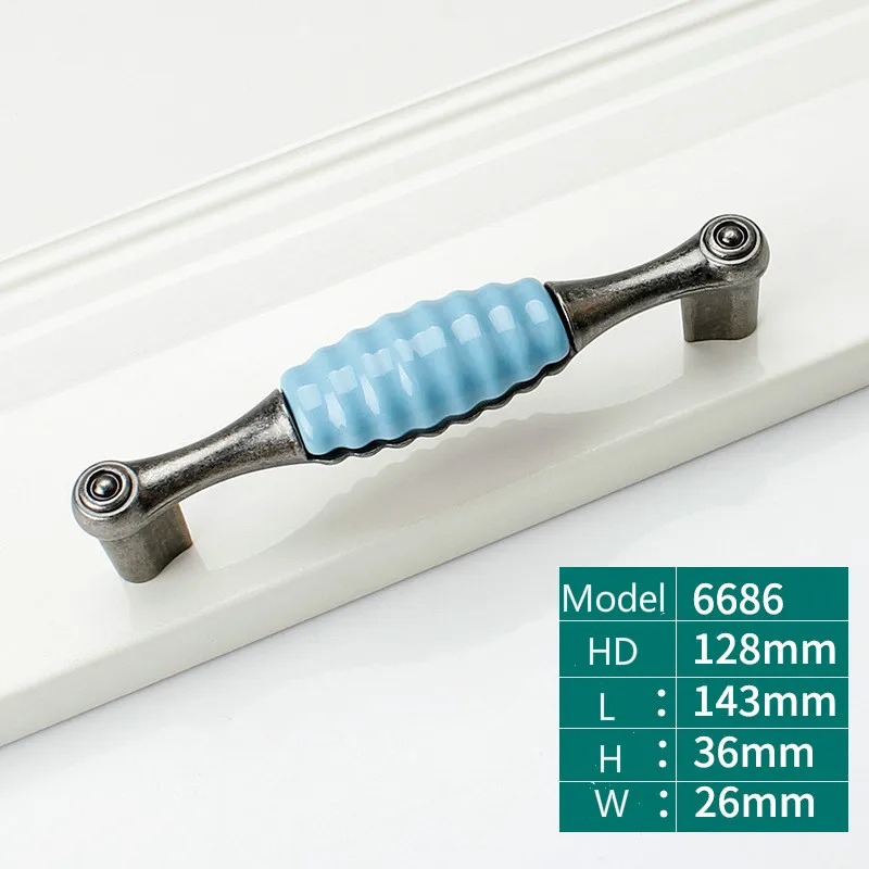 Утолщенные керамические ручки шкаф ящик тянет один корпус мебель аппаратные