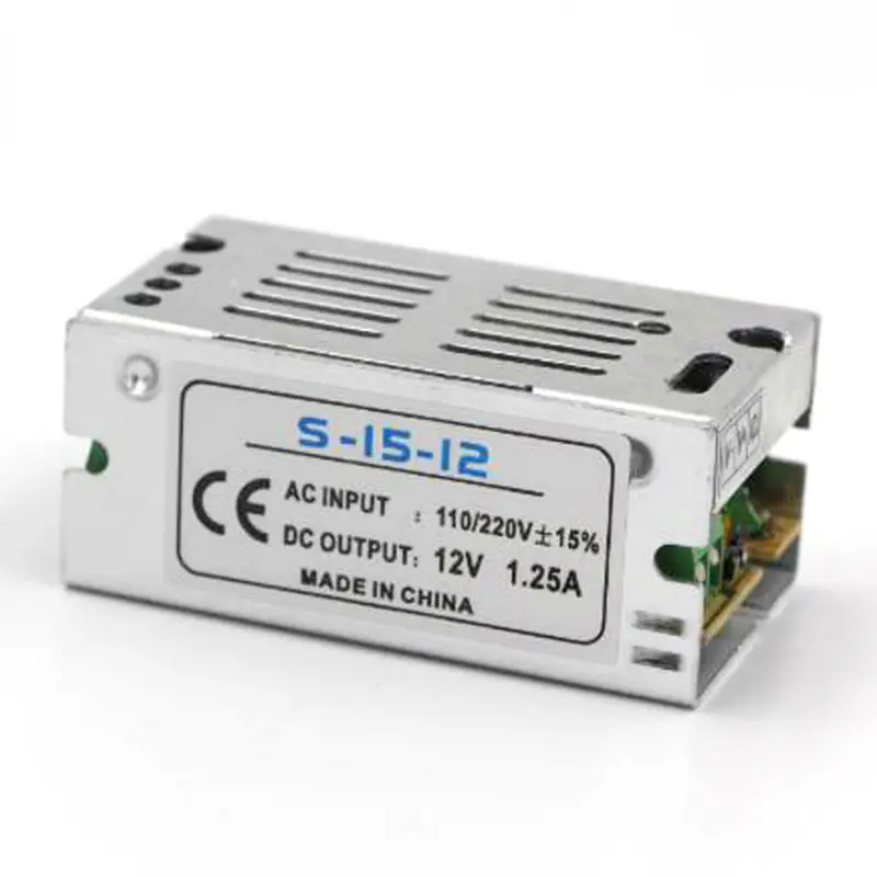 Высокое качество переменного тока 110V 220V 12V блок питания светодиодной ленты 5A 10A 15A