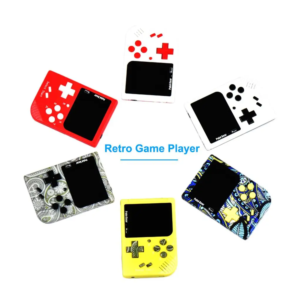 Портативный мини ретро портативная игровая консоль 32 бит 2 5 дюймов Цвет ЖК