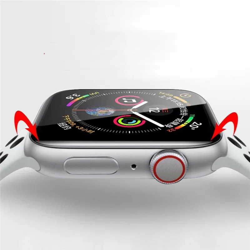 JGKK полная Защита экрана для IWatch Apple Watch 38 мм 40 42 44 Защитная пленка iWatch | Мобильные
