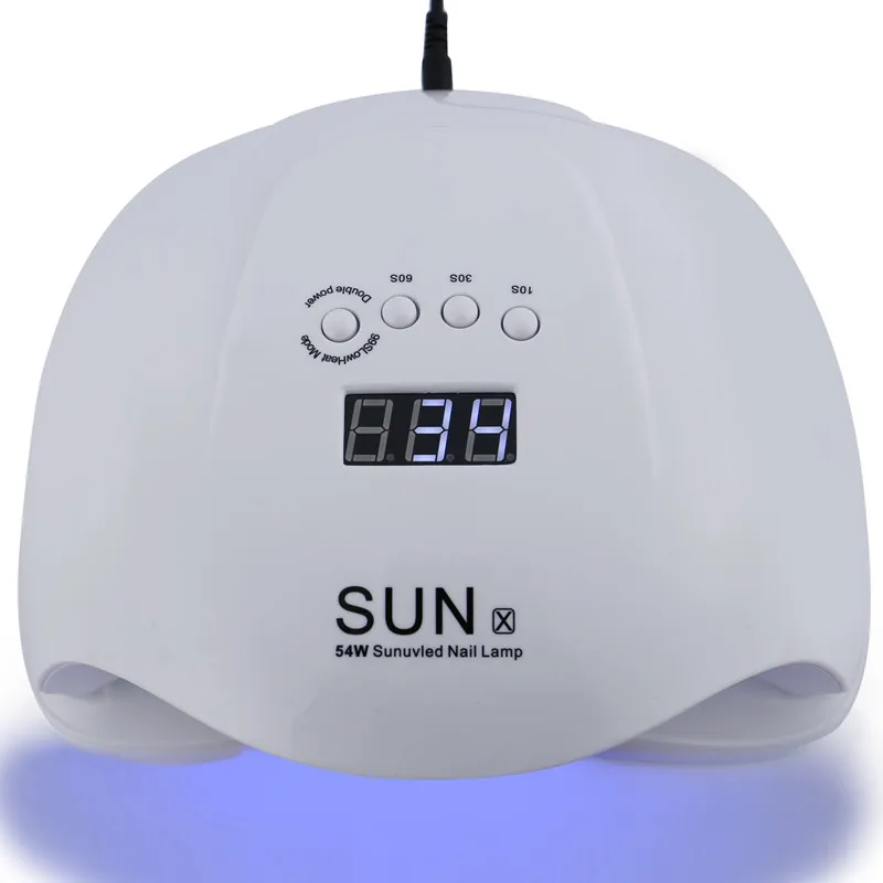 Pro SUNX 54 Вт Сушилка для ногтей УФ светодиодный светильник всех гелей 36 лампа лака