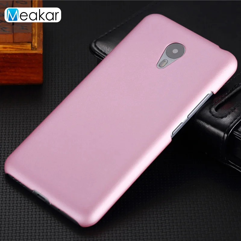 Матовая Пластик Coque 5.5For Meizu M2 Примечание чехол для Meizu M2 Примечание M2Note M571h телефона чехол-лента на заднюю панель - Цвет: pink