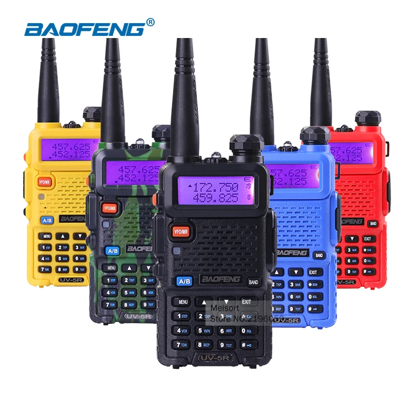 Портативная рация Baofeng uv5r двухдиапазонный ручной радиоприемник 5 Вт Pofung UV 5R