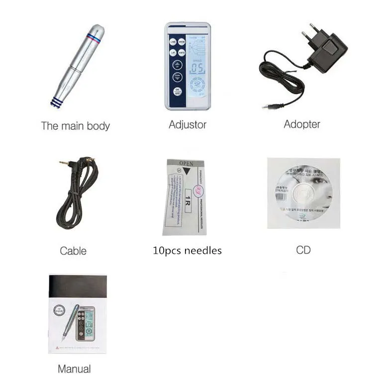 Электронная ручка для перманентного макияжа умная панель управления спиральный