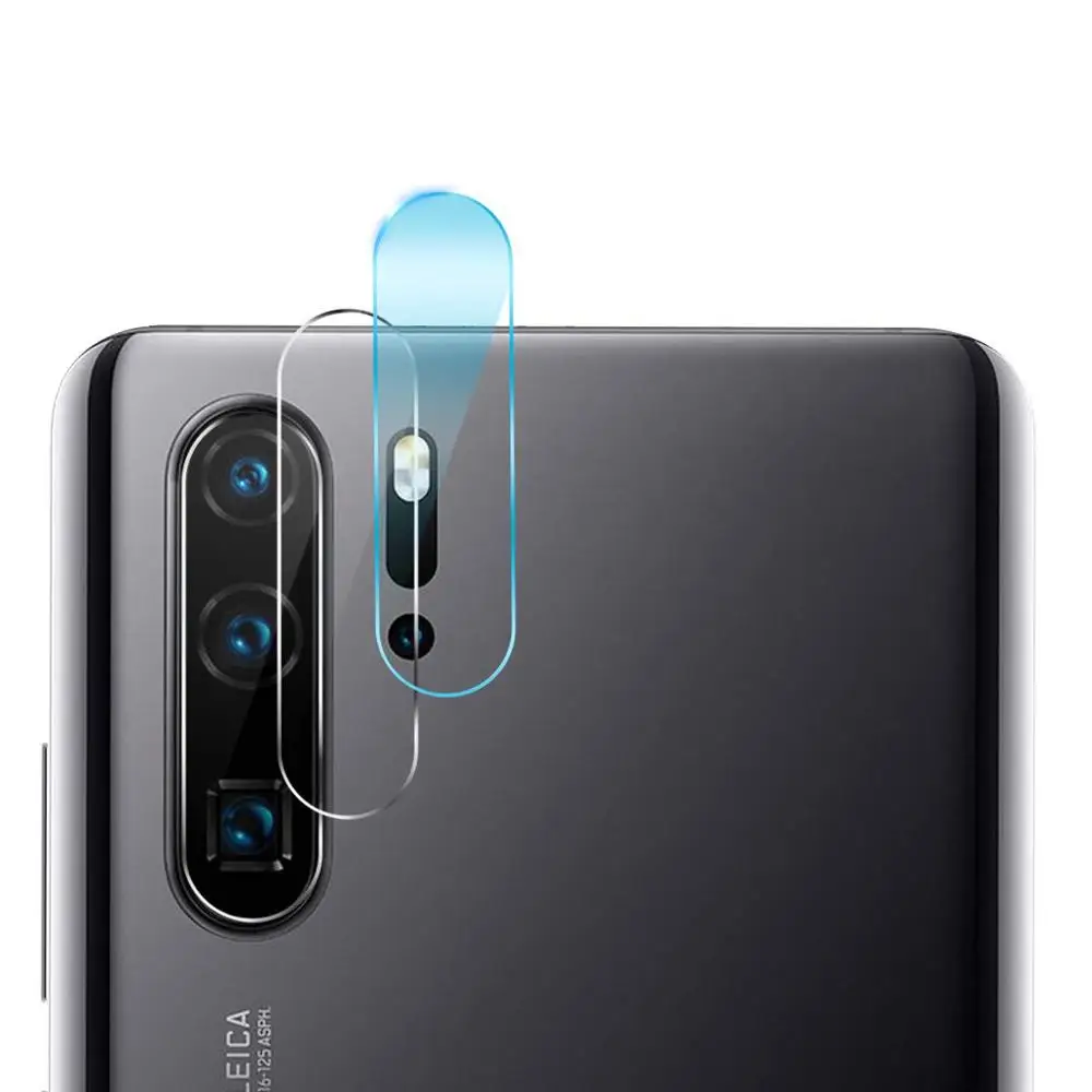 Задняя камера защита объектива для HUAWEI P30 Pro Lite прозрачная Гибкая стеклянная