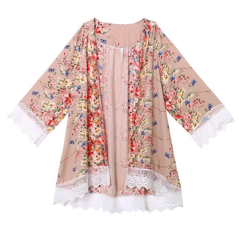 Купальник женский кружевной с цветочным принтом|lace kimono cardigan|kimono cardiganlace |