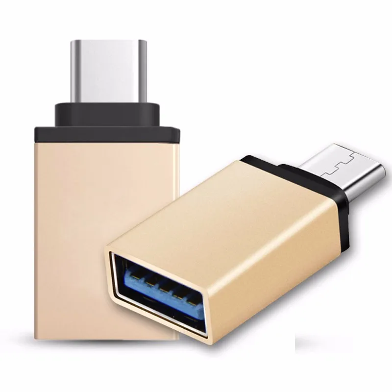 Новый металлический адаптер USB 3 0 Type-C OTG для Macbook ChromeBook Mi4C 4s Meizu Pro5 ZUKZ1 Oneplus2 Lumia950 Nexus 6P