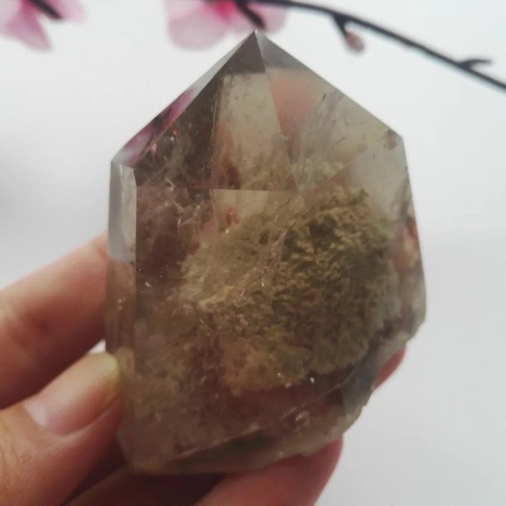 Натуральный садовый кварцевый хрустальный камень 151 г | Дом и сад