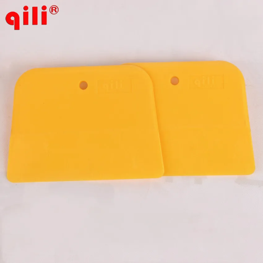 Лучшая цена QILI QG 42 желтый Мини Лопата оконный скребок пленка для монтажа валика
