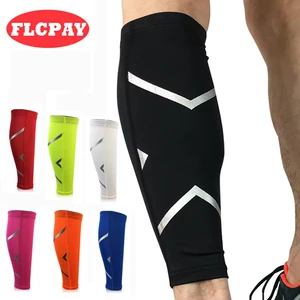 1 шт., эластичные компрессионные гетры для мужчин и женщин, для езды на велосипеде, бега, футбола, спорта, голени