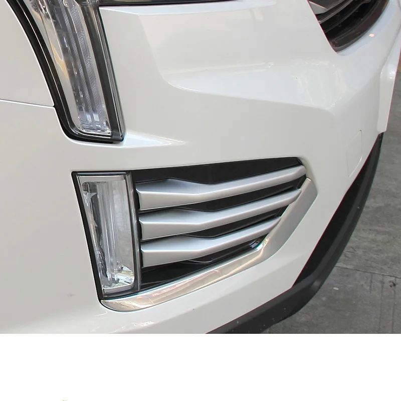 lsrtw2017 car-styling car front foglight trims for cadillac xt5 2016 2017 2018 | Автомобили и мотоциклы