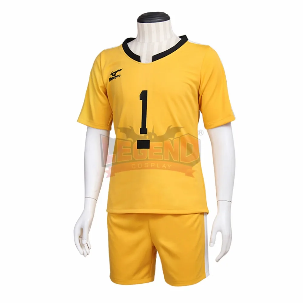 Волейбольная Джерси Haikyuu! Костюм для косплея Johzenji High Captain Yuuji Terushima Трикотажный