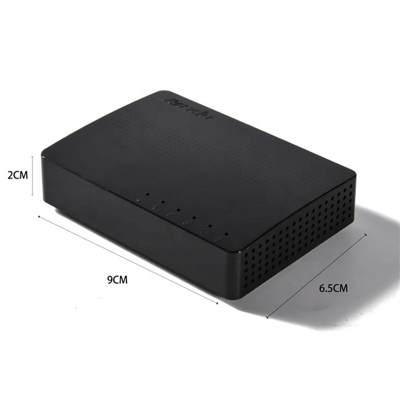 Tenda SG105 Ethernet коммутатор 5 гигабитный Порт настольный коммутатор 10/100/1000 Мбит/с RJ45 порт Soho коммутатор