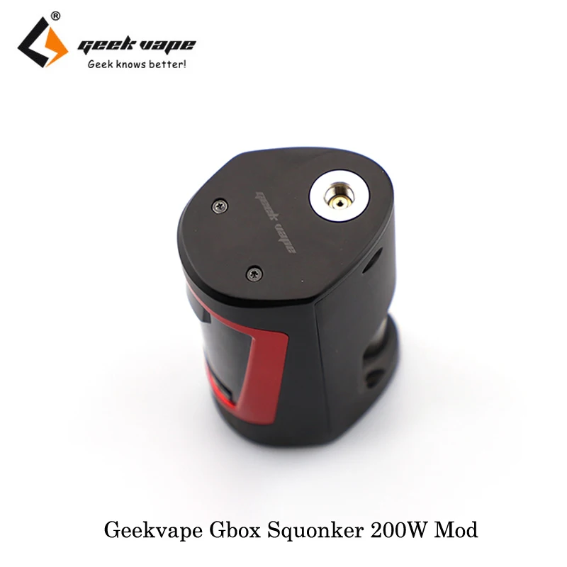 Squonker mod Оригинал geekvape gbox squonk 200 Вт поле комплект VAPE elektronik пикантная закуска sigara