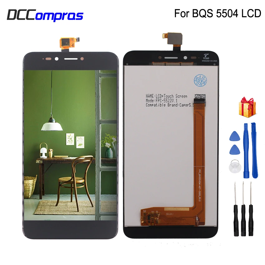 Чехол Strike Selfie Max для BQ 5504 BQS ЖК дисплей дигитайзер сенсорного экрана запасные