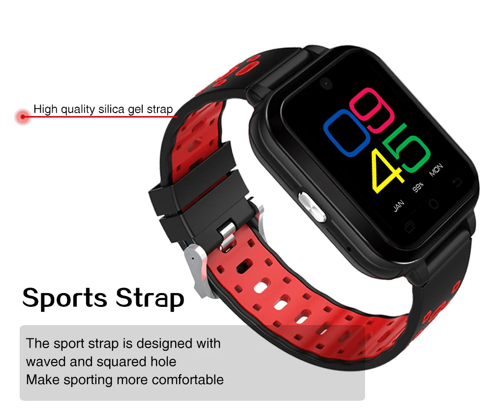 Новое поступление Android Smart premium watch phone поддержка 3g 4G sim-карты gps загрузка приложений с 1G ram 8G rom