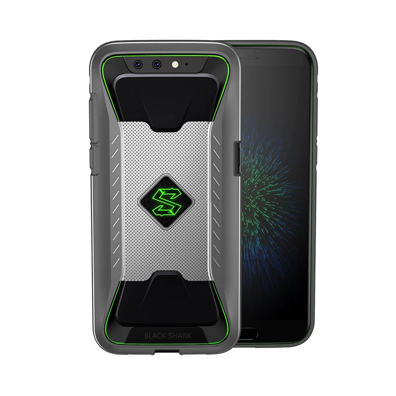 Black Shark 1 Grey ТПУ защитный чехол для Xiaomi BlackShark теплоотвод чехол для Black Shark 2 Helo совместимый с Black Shark защитный чехол для джойстика - Цвет: Black Shark 1 Grey
