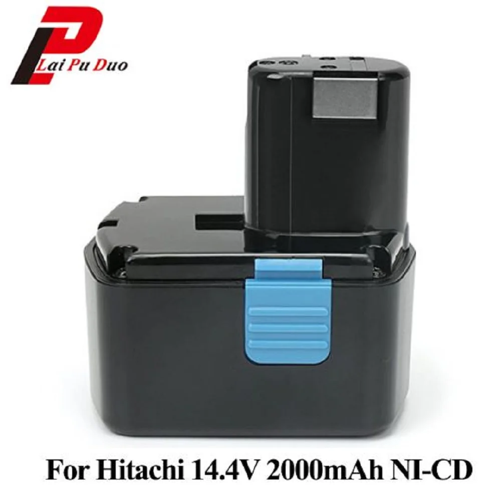 Никель кадмиевая аккумуляторная батарея 14 4 в 2000 мАч для Hitachi DS14DVF3 EB1414S EB1412S EB1414
