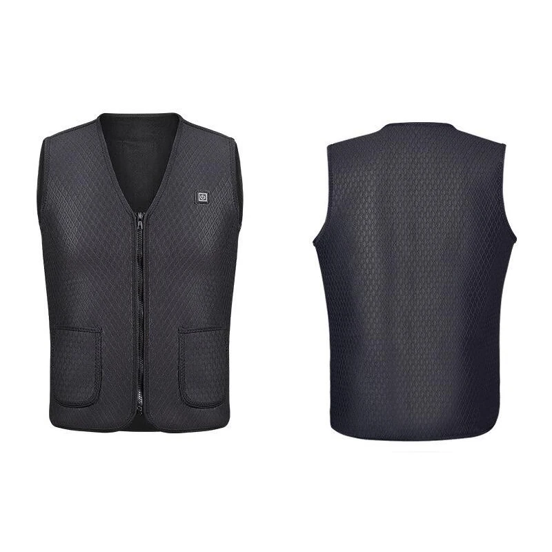 Men Women Outdoor USB Infrared Heating Vest Jacket Winter Flexible Electric Thermal Clothing Waistcoat For Sports Hiking | Спорт и