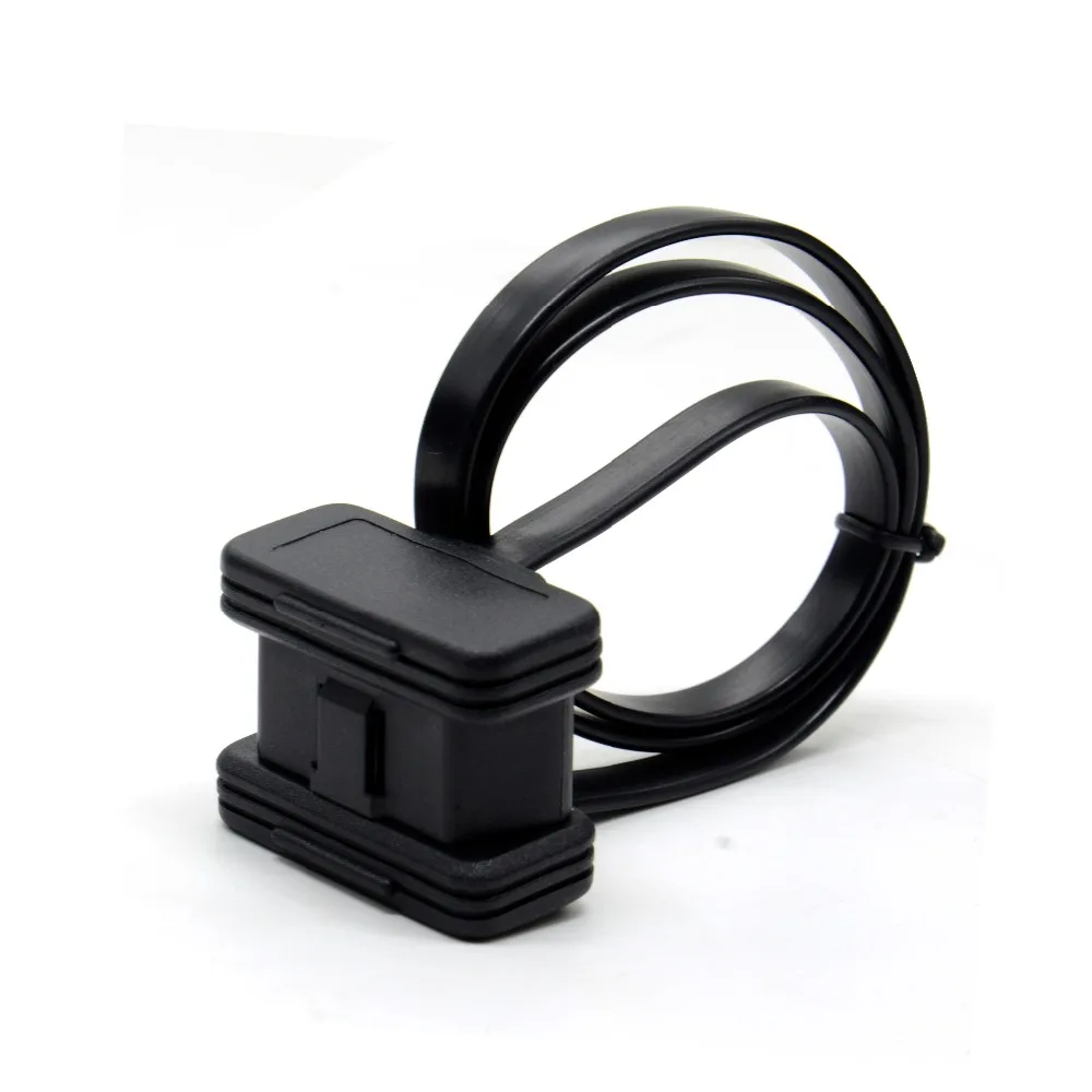 OBDII 60/100 см 16 контактный OBD 2 OBD2 Кабельный разъем диагностический инструмент ELM327