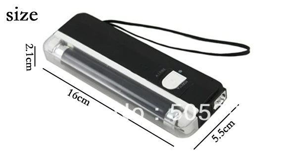 FREE SHIPPING high quality handheld backlight money detector UV lamp portable pocket bill |