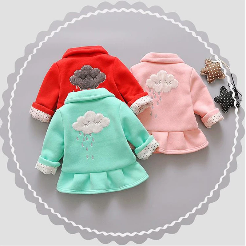 Детская хлопковая куртка для девочек с мультяшным принтом|infant spring jacket|baby girl cardigan