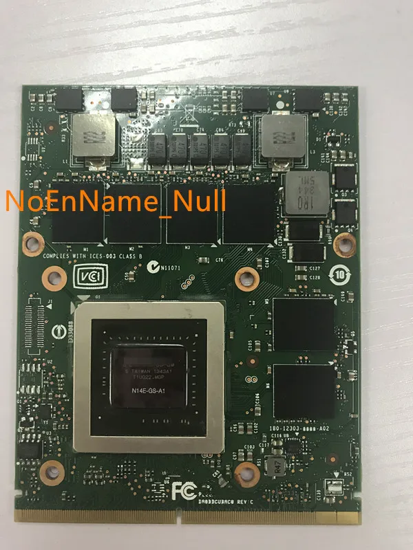 Оригинальный GTX 770 м GTX770M VGA Видеокарта N14E GS A1 3G DDR5 для ноутбука MSI GT60 GT70 GT780DX 16F3 16F4 1762