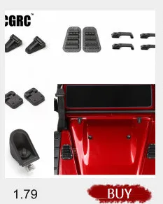Пластиковый прозрачный чехол для двигателя DIY модификация для 1/10 RC Гусеничный автомобиль TRX4 Defender