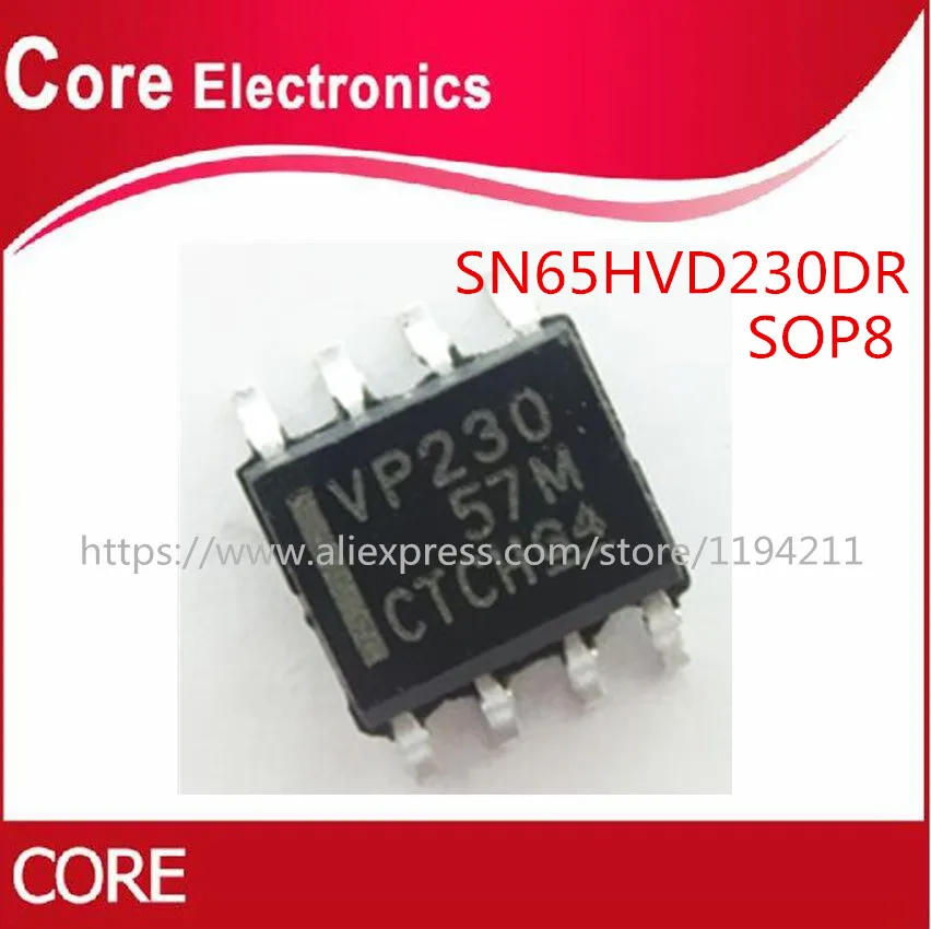 VP230 SN65HVD230 SN65HVD230DR SOP8 Поставка со склада новинка|Интегральные схемы| |