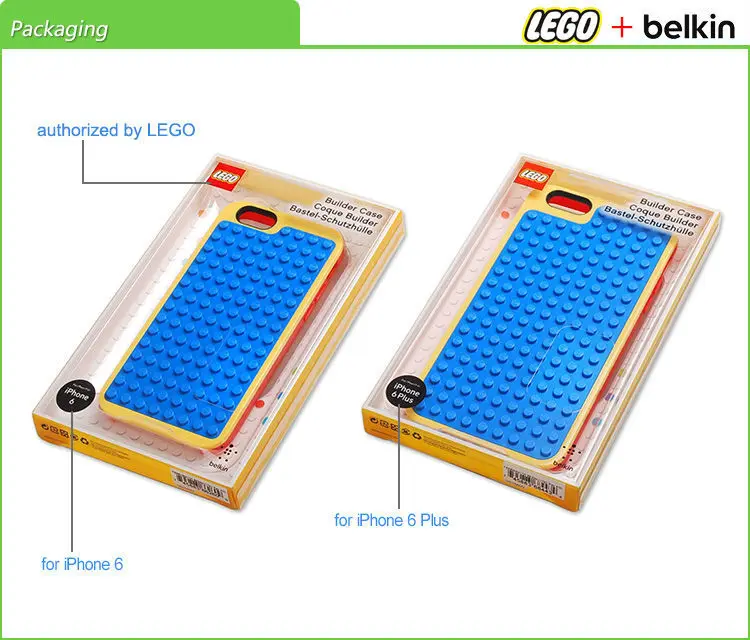 Belkin Оригинальные Lego сертифицированных чехол для iPhone 6/6S плюс (игрушки/подарок 4.7