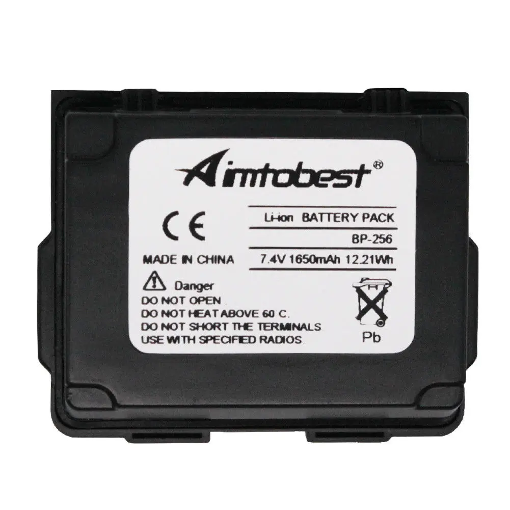 BP 256 BP256 1650mAh литий ионный аккумулятор высокой емкости для Icom радио IC 92AD E92D ID