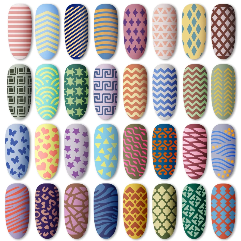 1 шт. Виниловая наклейка для дизайна ногтей | Красота и здоровье