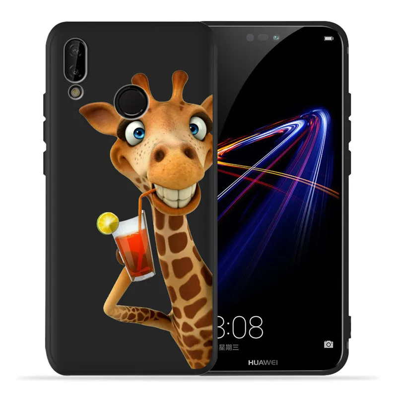Изготовленный на заказ для huawei P8 P10 P20 P30 Коврики 10 20 Honor 8 8X 8C 9 V20 20i 10 Lite Plus Pro Чехол Coque Samsung чехол-футляр изображение кошки и собаки