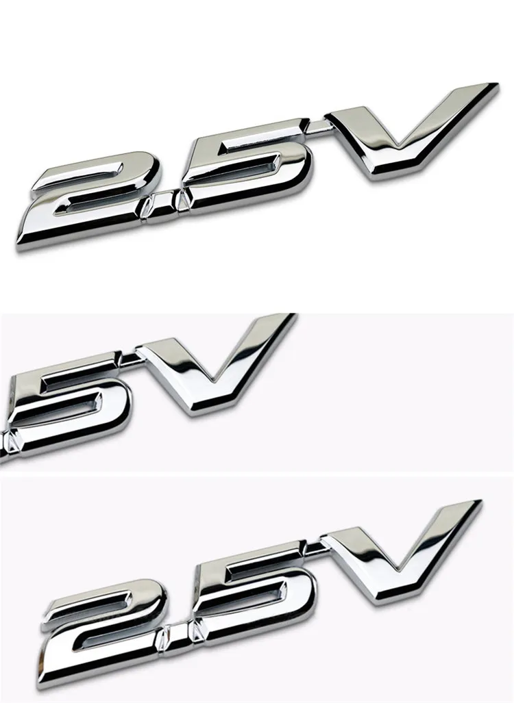 2,5 V V6 V8 VX VXR TXL VXL Эмблема для Toyota eiz Land Cruiser Prado Rav4 Tundra крышка багажника Наклейка смещение авто аксессуары