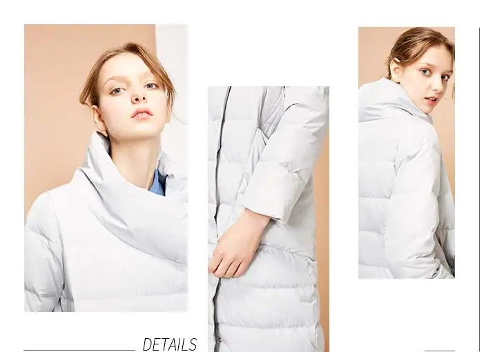 Vero Moda пуховик женский 90% белый утиный пух боковой карман большой длинный пуховик женский | 318312511