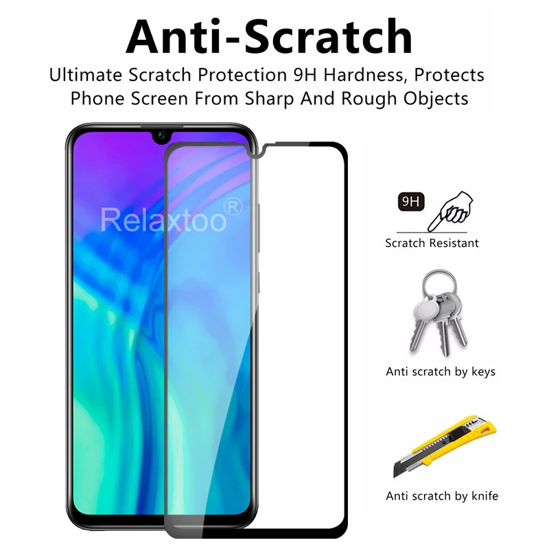 На Honor 20i 10i Защитное стекло для Huawei Защитная пленка экрана Huawey Honor10i Honor20i