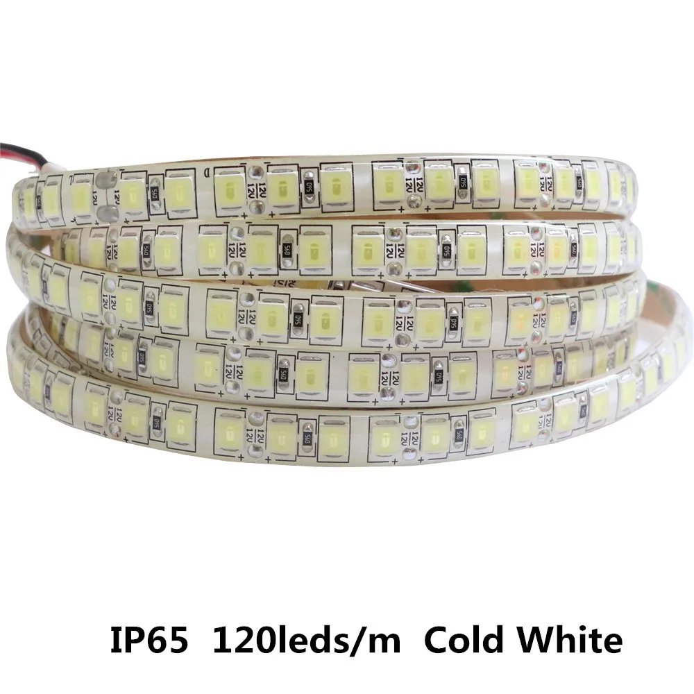 5 M 600/300 светодиодный SMD 5054 Светодиодные ленты свет не Водонепроницаемый DC 12 V лента ярче, чем 5050 5630 3528 холодный белый/теплый белый
