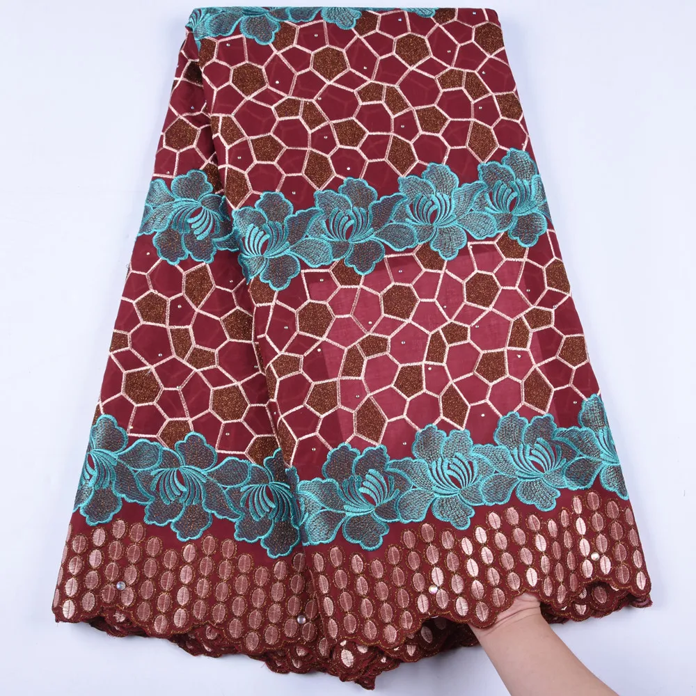 Новейшая африканская вуаль кружевная ткань 2019 Высококачественная швейцарская