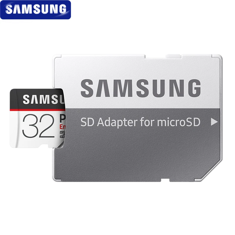 Карта памяти SAMSUNG Micro SD карта PRO выносливость 100 МБ/с./с 32 Гб 64 128 ГБ SDXC SDHC класс 10 TF C10