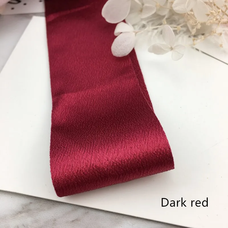 kewgarden 40mm 4cm Silk Surface Cotton Ribbons DIY Bow Accessories Satin Ribbon Handmade Tape Riband 4M/lot | Дом и сад