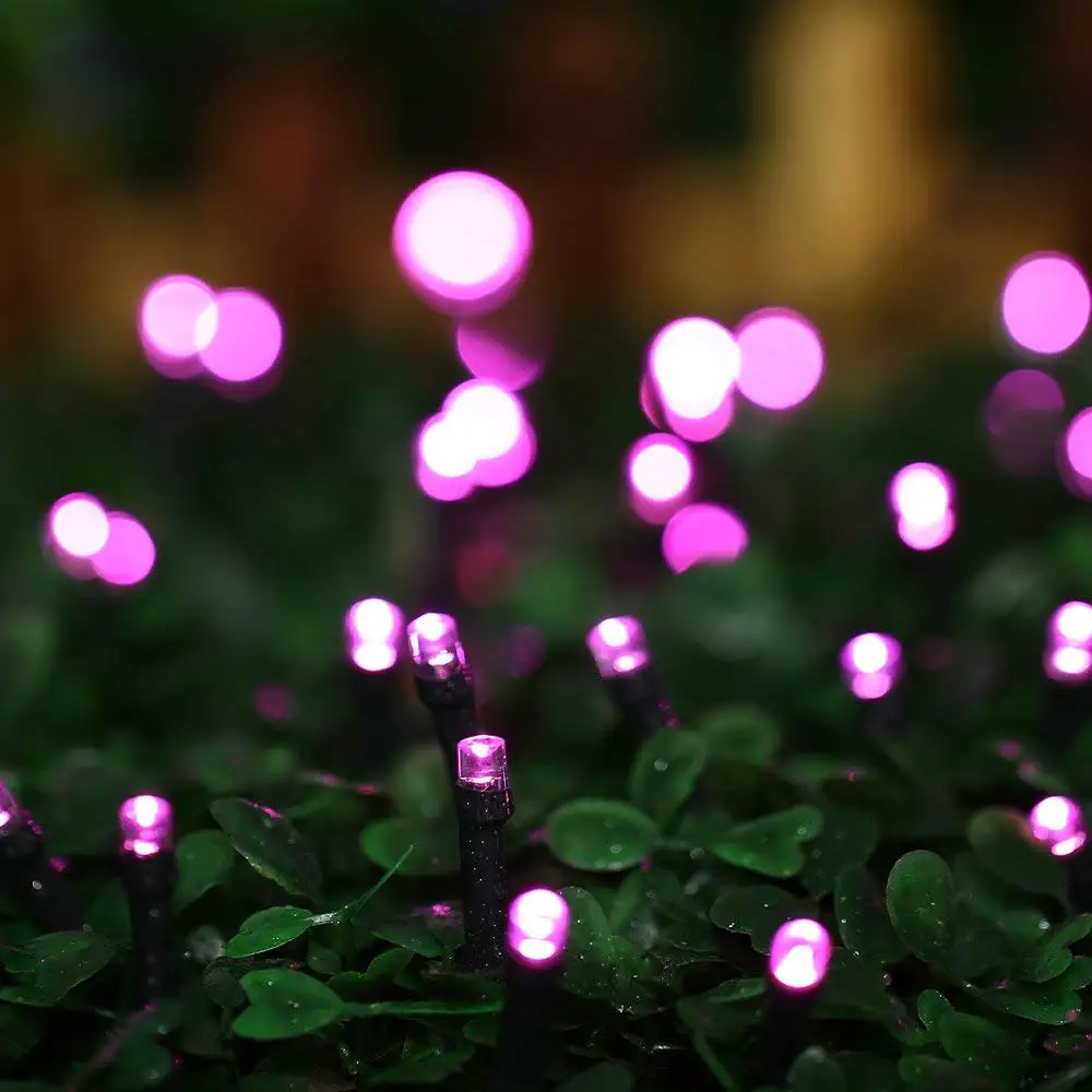 50/100/200 светодиодная Праздничная гирлянда из светильник на открытом воздухе Солнечная Фея Свадебные светильник s солнечные лампы Водонепроницаемый для домашнего рождественского год Декор