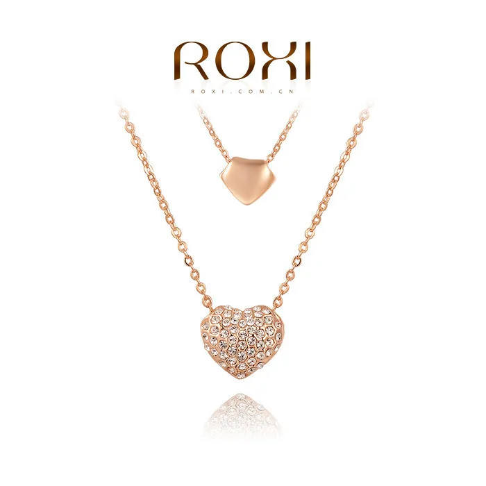 Wholesale 18K Gold Plated Austrian Crystal wedding necklace Fashion Jewelry factory prices RO120 | Украшения и аксессуары