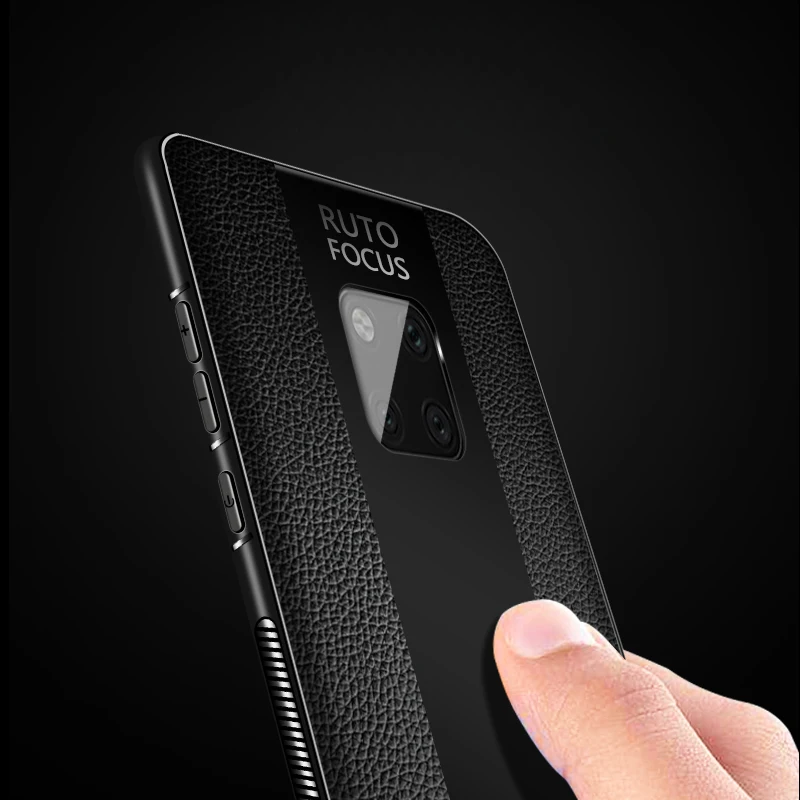 Кожаный чехол для Huawei Mate 20 9 10 Pro 20x RS P20 Lite P30 P9 P10 Plus противоударные силиконовые