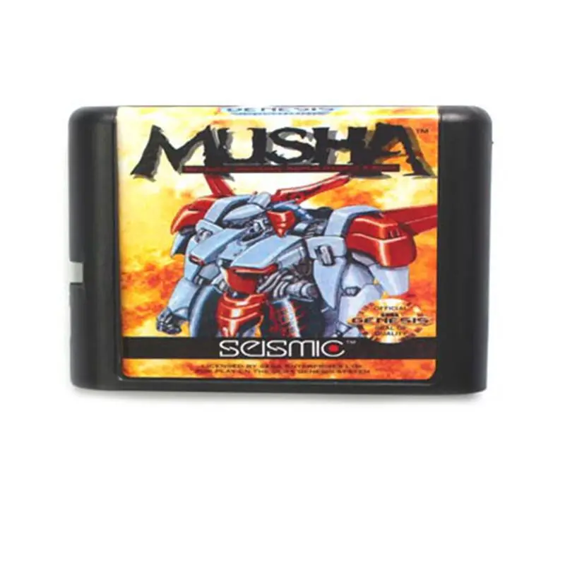 Муша 16 бит MD карточная игра для Sega игры SEGA Mega Drive Genesis|16 bit|md game16 bit md |