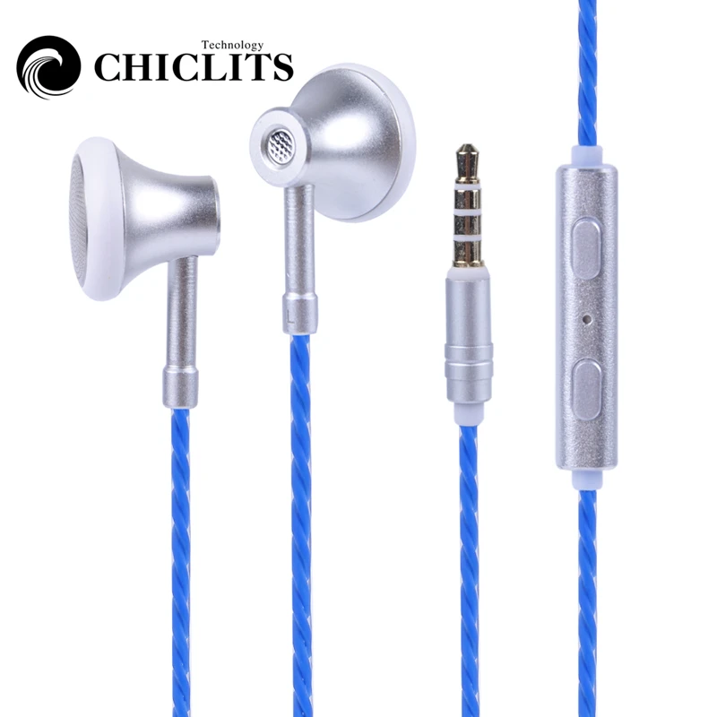 CHICLITS новые наушники вкладыши стерео бас спортивные беговые игры музыкальные с